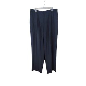 Norton McNaughton Navy Blue Career Trousers Dress Pants Size 18 vtg nos office